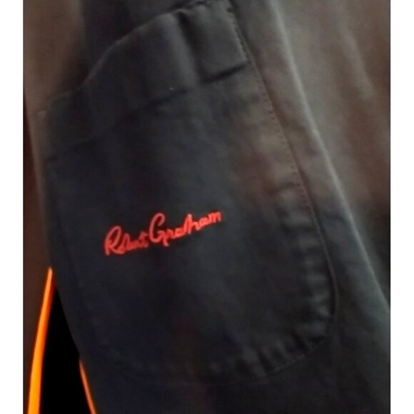 Robert Graham Men's Blazer Jacket Cape South 3-Button Navy Blue Cotton - 40 NWT - Picture 6 of 13